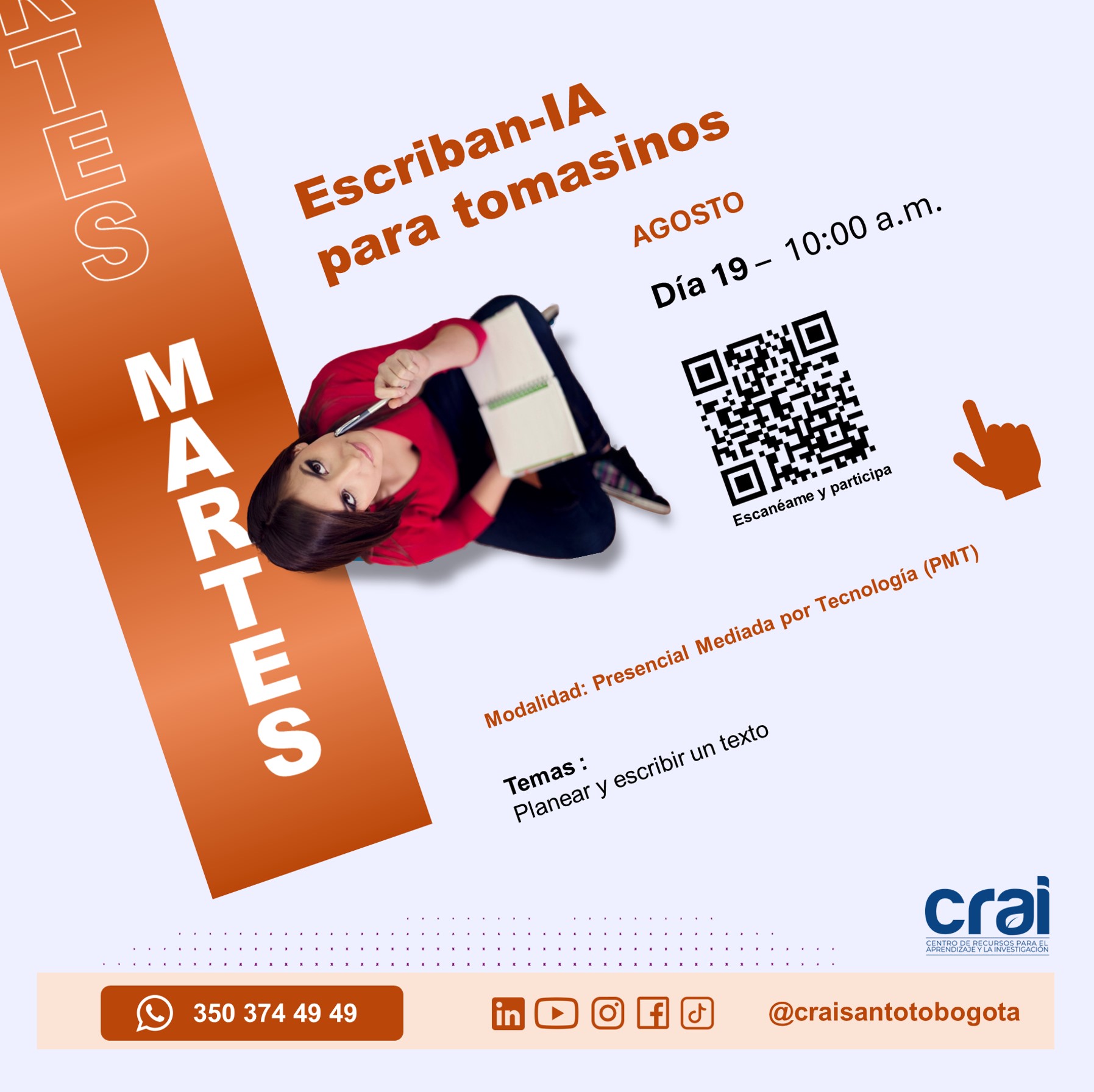MARTES agosto ESCRIBANIA