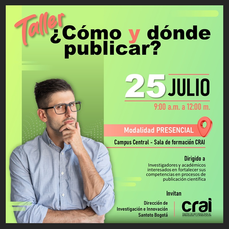 Noticia Taller Como y donde publicar 25 julio 2025